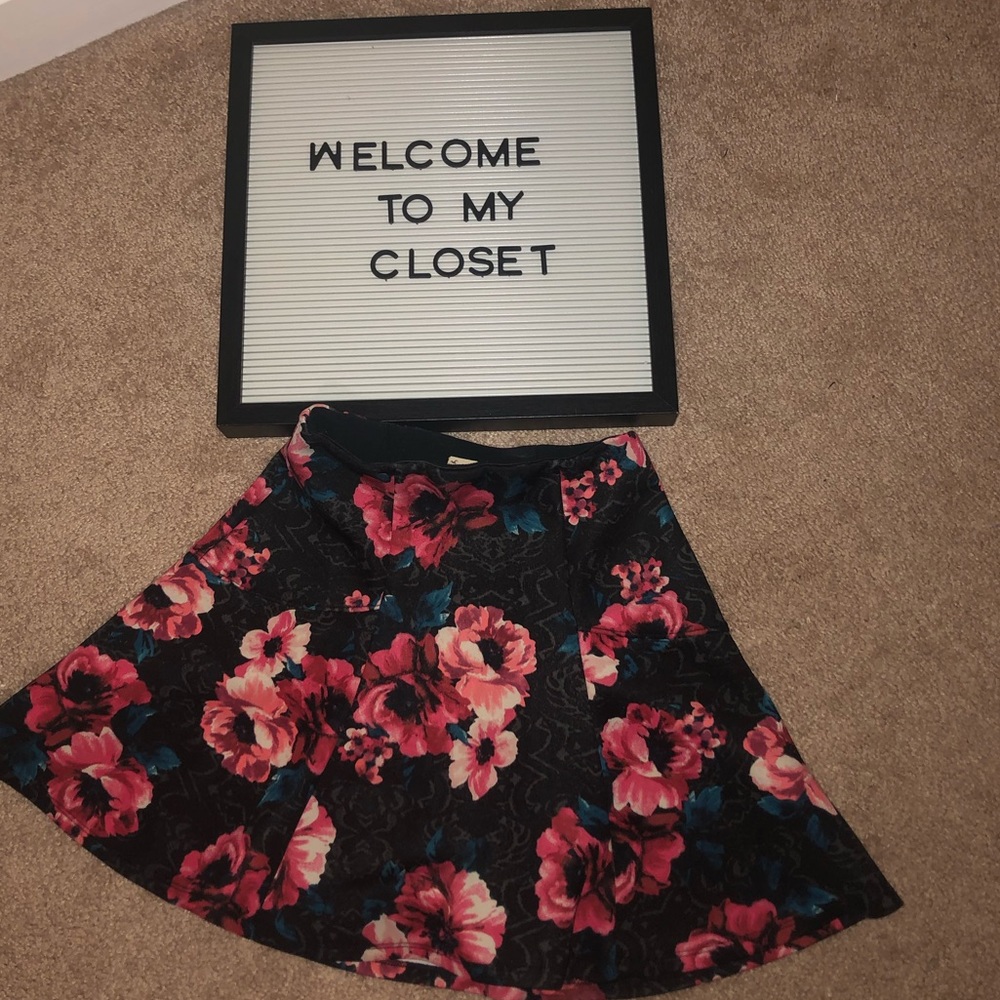 Floral skirt